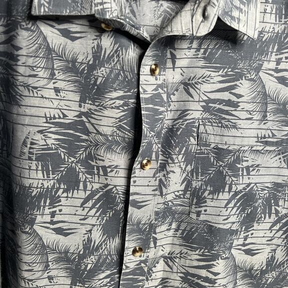Travis Mathew Men’s Hawaiian Print Short Sleeve Button Up Casual Shirt – Size XL - Picture 5 of 13